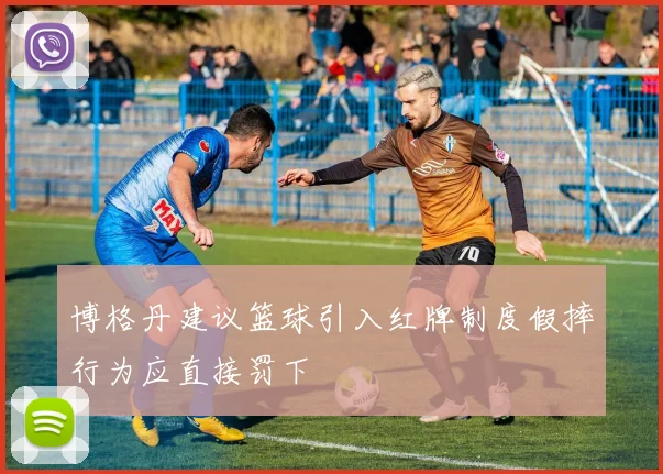 博格丹建议篮球引入红牌制度假摔行为应直接罚下
